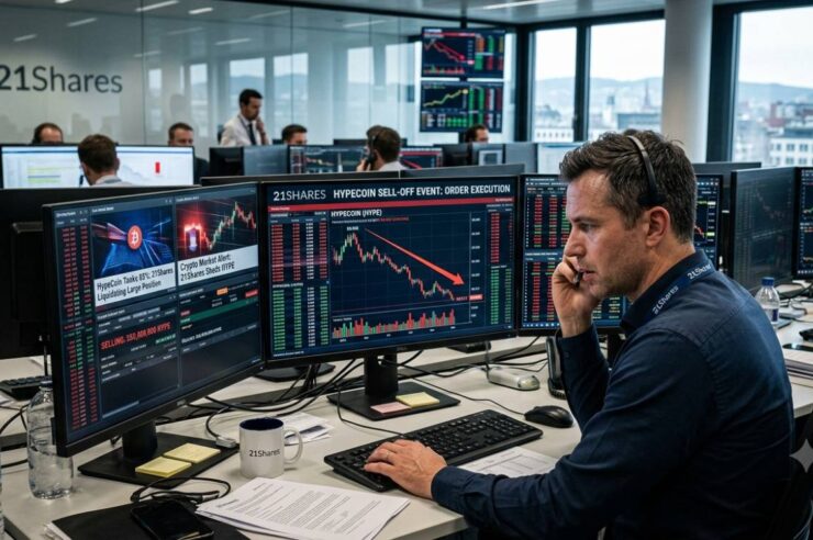 21Shares ขาย HYPE ครั้งแรก มูลค่ากว่า 1.8 ล้านดอลลาร์ หลังถือสะสมมาตลอด
