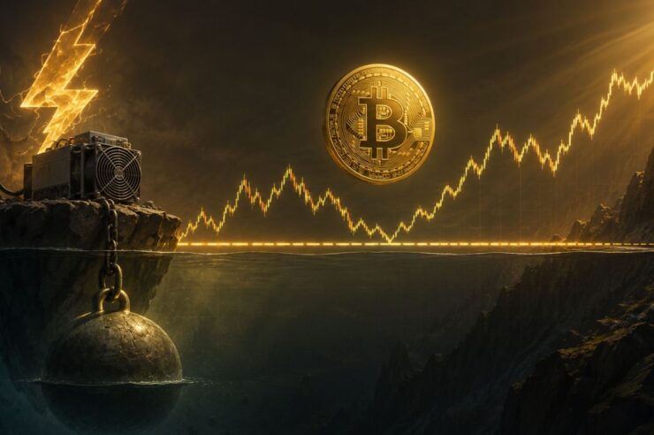ต้นทุนค่าไฟขุด Bitcoin อยู่ที่ราว $48,684  และในอดีตราคา BTC แทบไม่เคยอยู่ต่ำกว่าระดับนี้