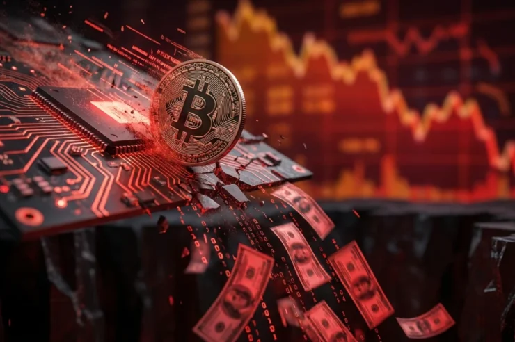 Bitcoin ร่วงหลุด 58,000 ดอลลาร์สหรัฐ ท่ามกลางแรงเทขาย ล้างพอร์ตมหาศาล และเงินทุนไหลออก