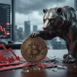เทรดเดอร์ Bitcoin พลิกมุมมองเป็นขาลง หลังราคาดิ่งแตะระดับต่ำสุดในรอบหลายเดือน