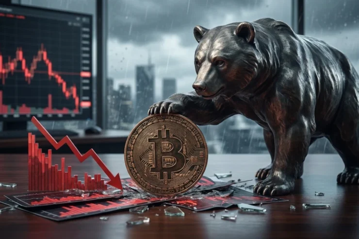 เทรดเดอร์ Bitcoin พลิกมุมมองเป็นขาลง หลังราคาดิ่งแตะระดับต่ำสุดในรอบหลายเดือน