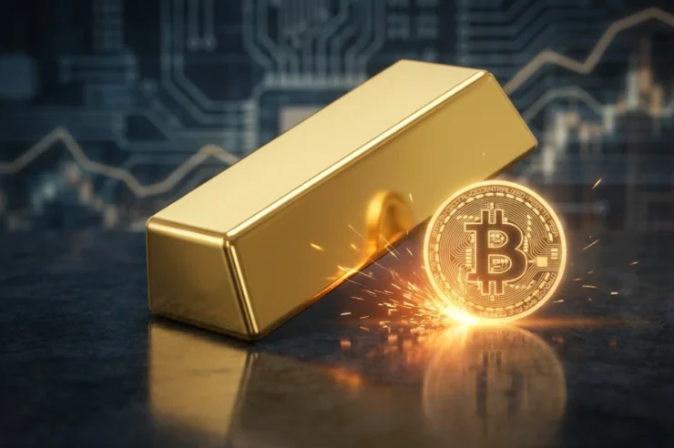 ทองคำร่วงหลุดเส้น 200DMA เข้าสู่ตลาดหมี จุดประกายความหวังให้ฝั่งกระทิง Bitcoin