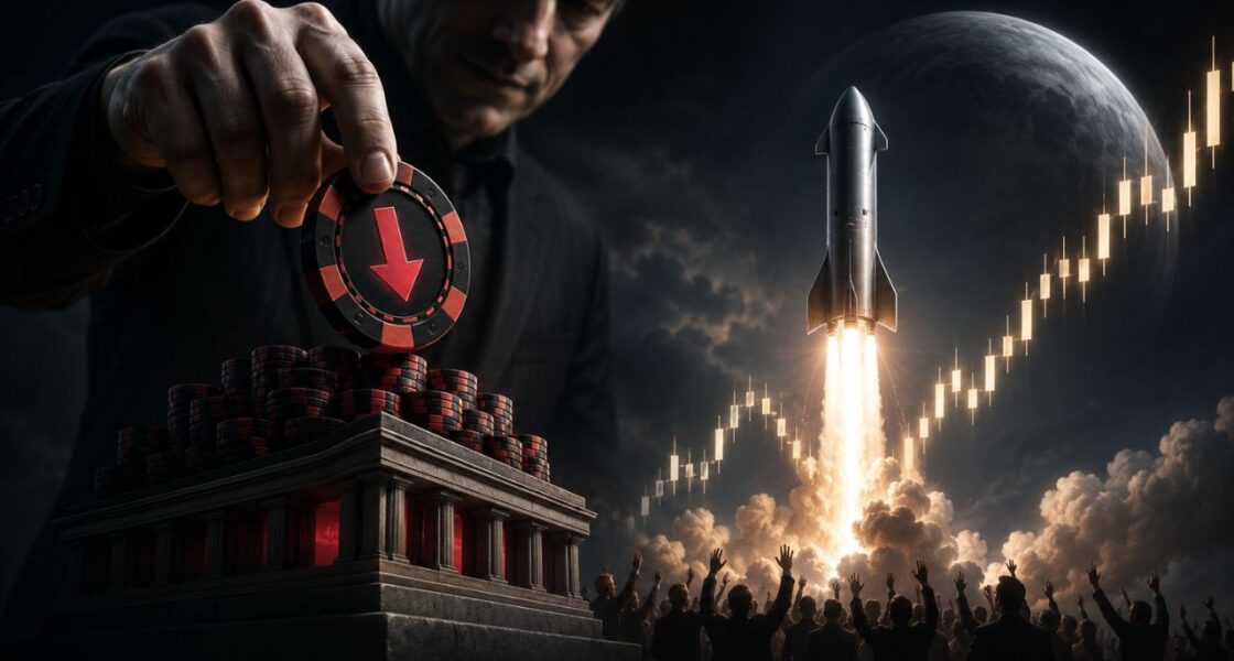 เจ้ามือเปิด Short SpaceX เกือบ 500 ล้านบาทที่ $164 เดิมพันสวนกระแส IPO ใหญ่ที่สุดในประวัติศาสตร์