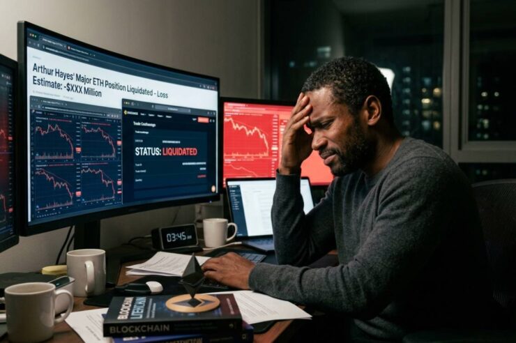 Arthur Hayes เทขาย Ethereum 6,000 ETH ขาดทุนกว่า $606,000