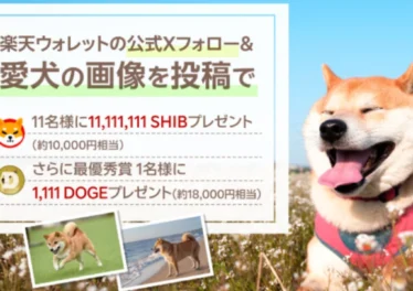 Rakuten จัดแคมเปญแจก SHIB ให้ผู้ใช้งาน 44 ล้านรายผ่านกิจกรรมประกวดภาพถ่ายสุนัข