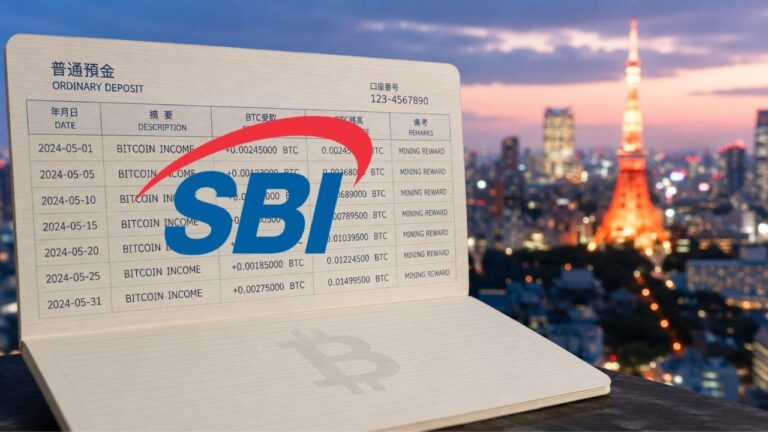 แบงก์ญี่ปุ่น SBI เล็งแจกโบนัสตั๋วแลก Bitcoin สูงสูด 20% ของดอกเบี้ยเงินฝาก