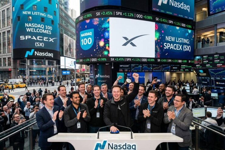 SpaceX ของ Elon Musk เตรียมเข้าสู่ดัชนีระดับโลก Nasdaq 100 วันที่ 7 กรกฎาคมนี้