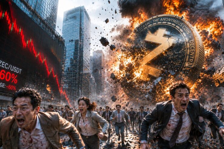 Zcash ร่วงแตะ $250 ดิ่งยับ 60% ในวันเดียว นักลงทุนเทขายหนีตายจ้าละหวั่น