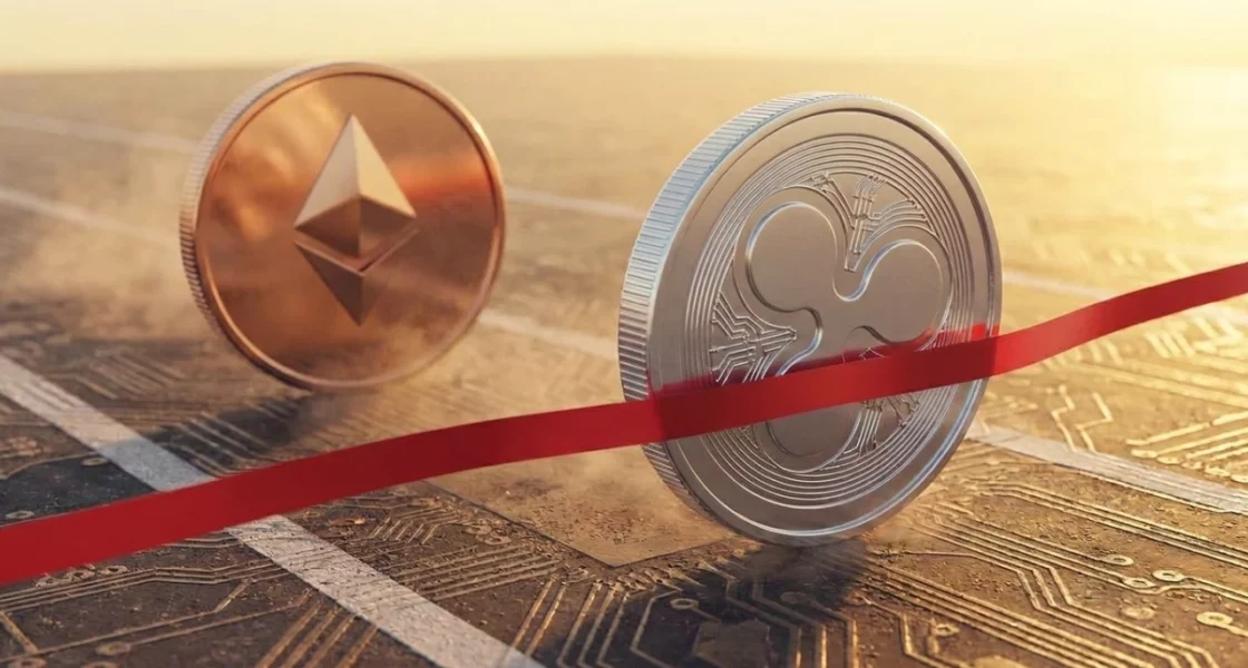 XRP เอาชนะ Ethereum สำเร็จ หลังอุปทานเหรียญ Ripple USD แซงหน้า ETH