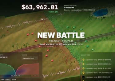 สุดเจ๋ง! “Bitcoin Battlefield” เปลี่ยน Order Book เป็นสนามรบ 3D แบบ Real-Time ดูแรงซื้อ-ขาย Bitcoin แบบเข้าใจง่ายขึ้น