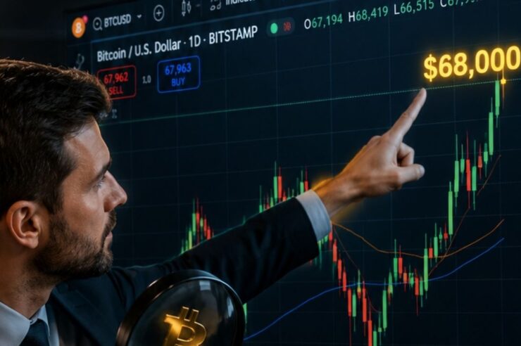 Bitfinex แนะจับตาแนวต้าน Bitcoin $68,000 หากไร้แรงซื้อ อาจเสี่ยงย่อแรง