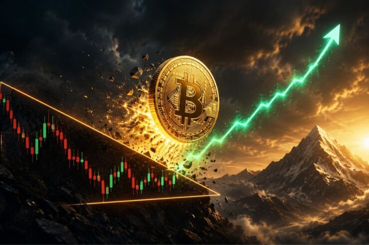 Bitcoin พุ่งทะลุกรอบสามเหลี่ยมขาลง อาจพุ่งไปต่อถึง 65,000 ดอลลาร์เร็ว ๆ นี้