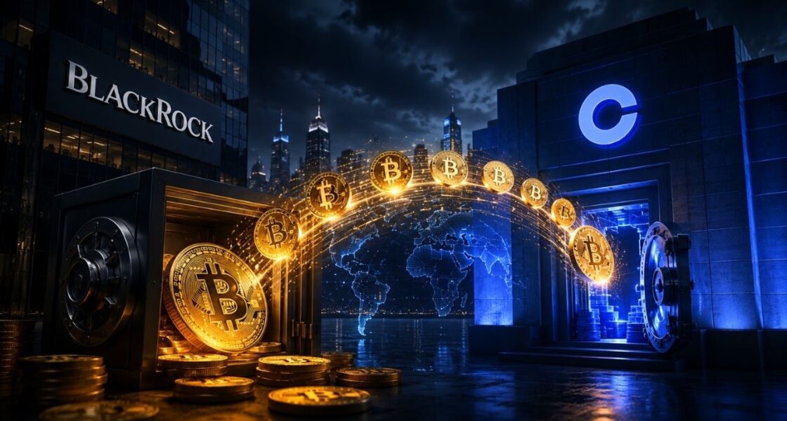 BlackRock โอน Bitcoin เข้า Coinbase มูลค่ากว่า 4 หมื่นล้านบาท ในช่วง 4 วันที่ผ่านมา 