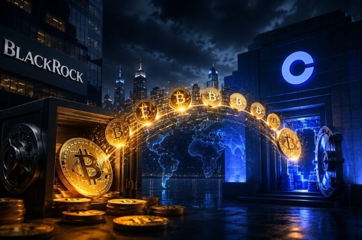 BlackRock โอน Bitcoin เข้า Coinbase มูลค่ากว่า 4 หมื่นล้านบาท ในช่วง 4 วันที่ผ่านมา 