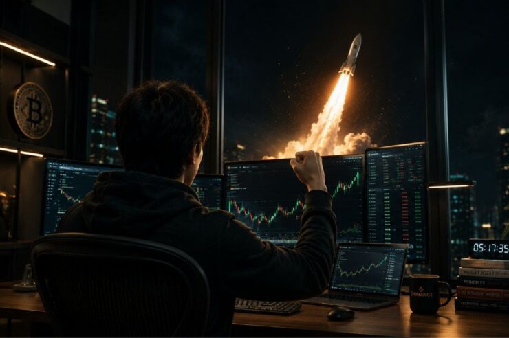 นักลงทุนรายหนึ่งเปลี่ยนเงิน 15,000 บาทเป็นกว่า 7 ล้านบาท หลังเปิด Long เหรียญ CZ ด้วย Leverage 490 เท่า