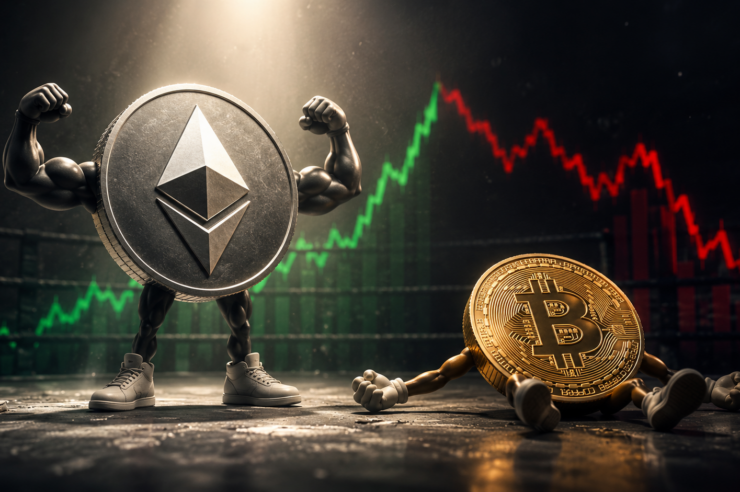 Ethereum ทำผลงานแซงหน้า Bitcoin รับอานิสงส์เม็ดเงินไหลเข้ากองทุน ETF ของ BlackRock