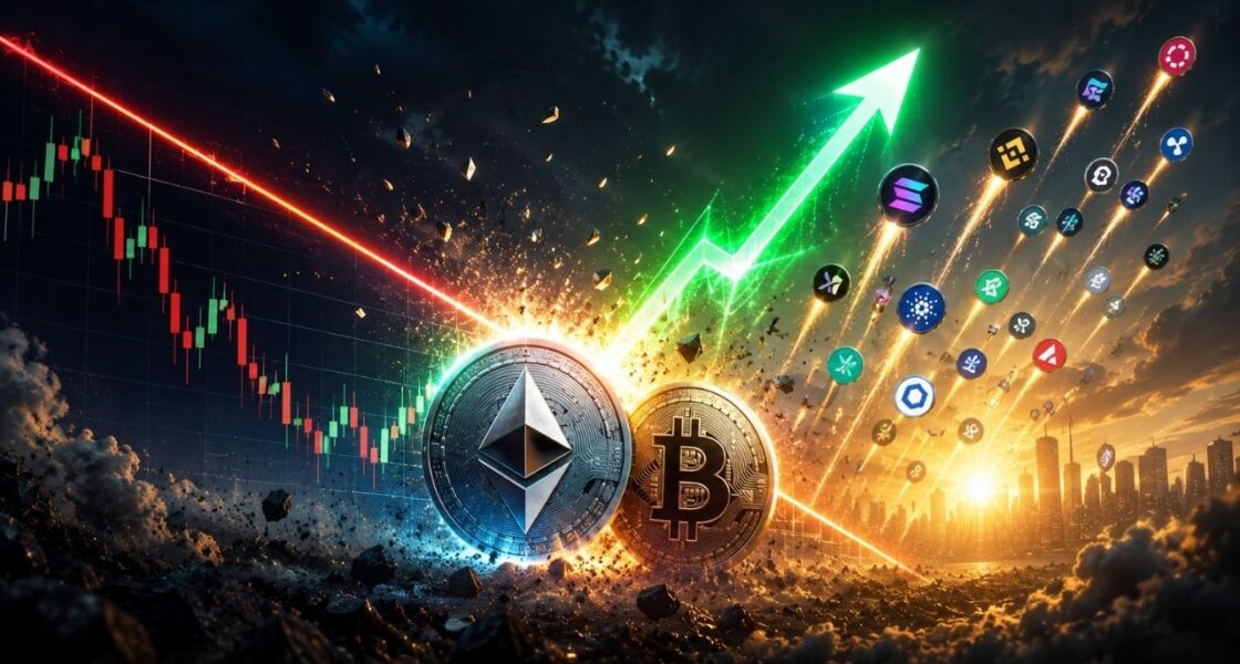 ETH/BTC ทะลุแนวโน้มขาลงครั้งแรกในรอบ 11 เดือน สัญญาณ Altcoin Season กำลังมา