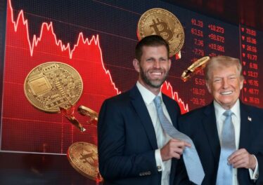 หุ้นเหมืองขุด Bitcoin ของ Eric Trump ร่วงยับ สูญมูลค่ากว่า 600 ล้านดอลลาร์