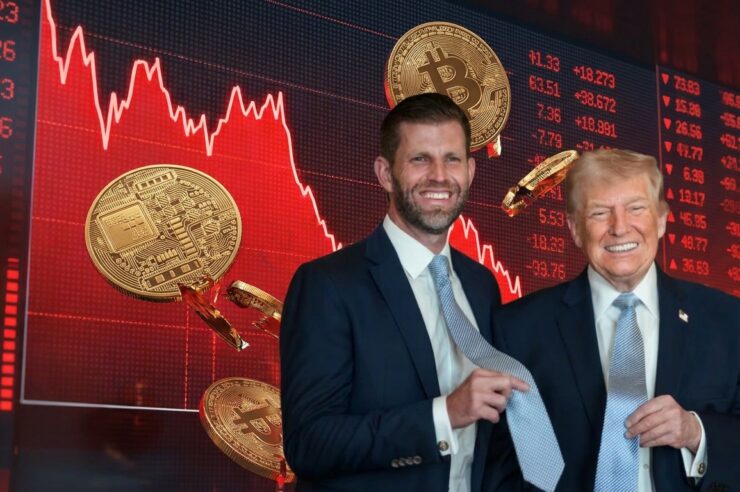 หุ้นเหมืองขุด Bitcoin ของ Eric Trump ร่วงยับ สูญมูลค่ากว่า 600 ล้านดอลลาร์