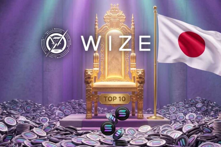 WIZE ผงาด ถือครอง Solana ทะลุ 206 ล้านบาท ติดอันดับ Top 10 ของโลก