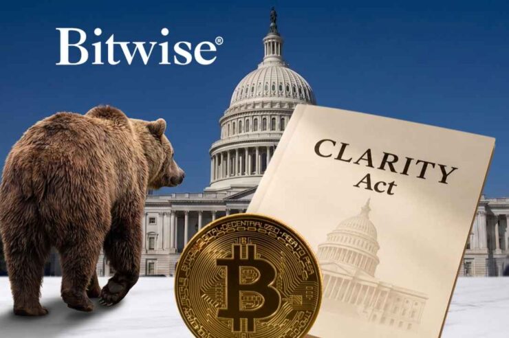 Bitwise ชี้เป้า ร่างกฎหมาย CLARITY Act จะเป็นจุดต่ำสุดตลาดหมีคริปโท