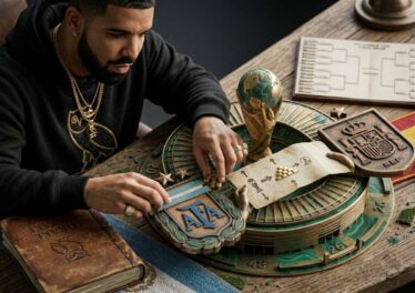 Drake ทุ่มหนักเชียร์อาร์เจนตินาในนัดชิงฟุตบอลโลกบนเว็บ Stake ลุ้นฟันเงิน 5.1 ล้านดอลลาร์