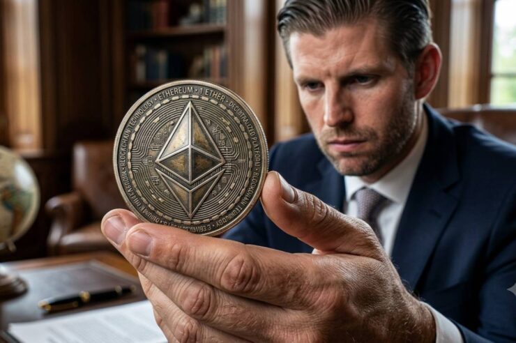 Eric Trump ลั่น “คริปโตคืออนาคต” หลัง ETH/BTC ฟื้นตัวแรง