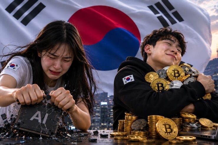 เงินทุนเกาหลีใต้ส่อไหลออกจากหุ้นชิปเข้าคริปโท หลังพบวอลุ่ม Upbit พุ่งแรงกว่า 1,400%