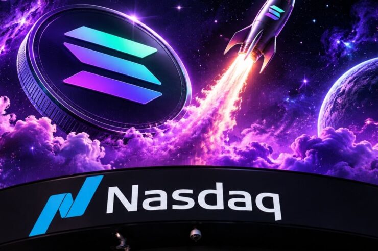 Solana ทุบสถิติ เหรียญโทเคน RWA มีวอลุ่มเทรดแซงหน้าหุ้นจริงในตลาด Nasdaq 
