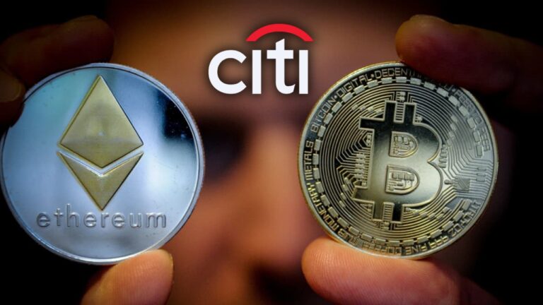 Citi หั่นเป้า Bitcoin และ Ethereum เซ่นเงิน ETF ไหลออก-กฎหมายคริปโทฯส่อสะดุด 