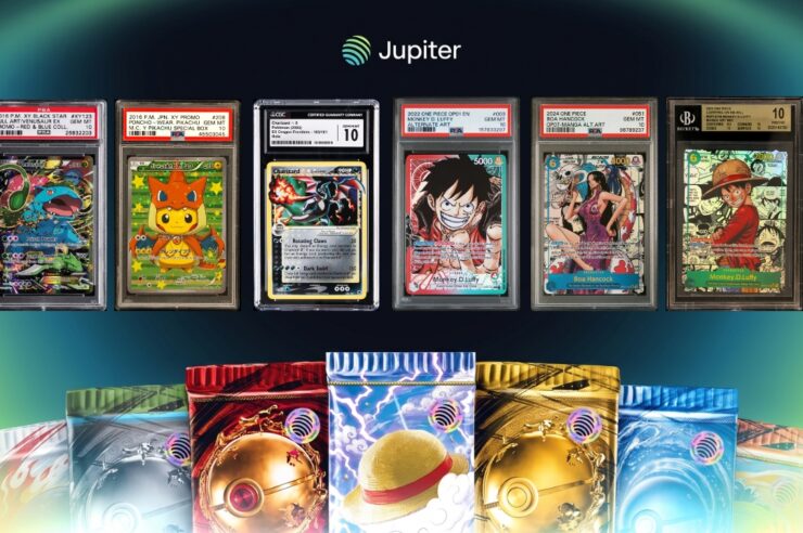 Jupiter เปิดตัวกาชาบน Solana สุ่มการ์ดโปเกมอนและวันพีซเทรดบนบล็อกเชน 