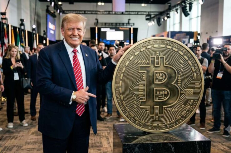 Trump แนะนักลงทุนควรเริ่มเก็บหุ้นและคริปโต เชื่อเศรษฐกิจสหรัฐฯ กำลัง “ทะยานเหมือนจรวด”