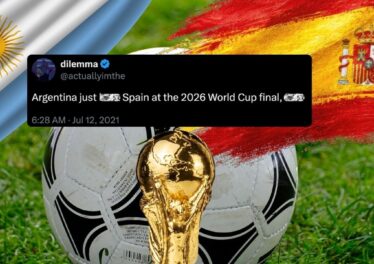 มาก่อนกาล ทวีตปริศนาในปี 2021 ทำนาย อาร์เจนตินาจะชนะสเปนในนัดชิงบอลโลก 