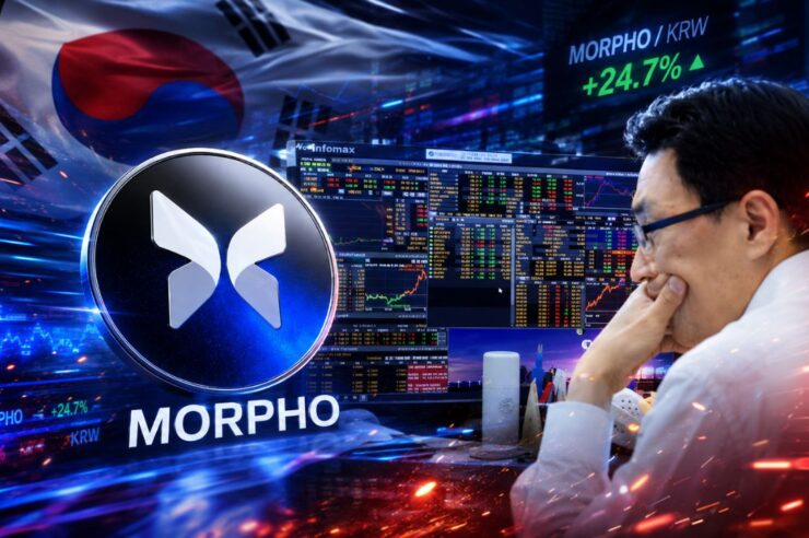 Upbit เทรดหนัก นักลงทุนเกาหลีใต้ดันธุรกรรมเจ้ามือ MORPHO พุ่งสูงสุดนับตั้งแต่ตุลาคม 2025