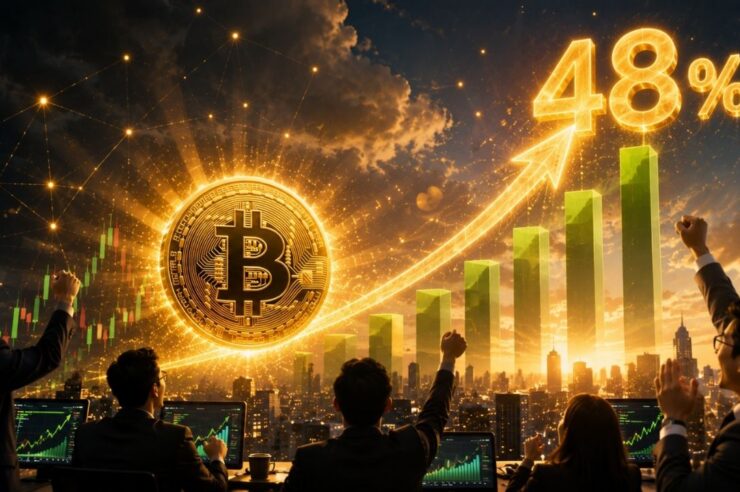 นักลงทุนเริ่มกลับมาเชื่อมั่น หลังโอกาส Bitcoin ทะลุ $90,000 ภายในสิ้นปีพุ่งจาก 12% เป็น 48% ใน 3 วัน