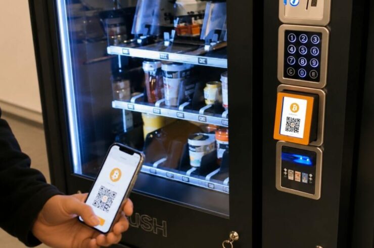 ตู้ขายสินค้าอัตโนมัติในเยอรมนีสามรถรับ Bitcoin ผ่าน Lightning Network สามารถแกน QR Code ชำระเงินได้ทันที