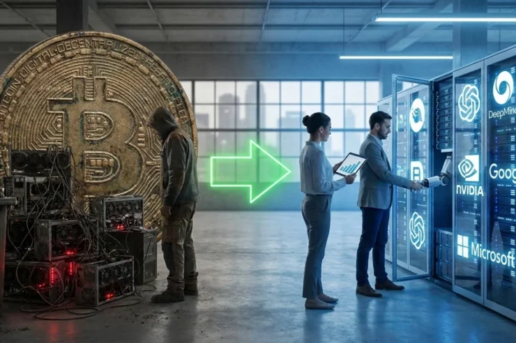 นักขุด Bitcoin ปรับตัวสู่ธุรกิจ AI ได้กำไรมหาศาล สวนทางคริปโตยังคงแดงทั้งตลาด