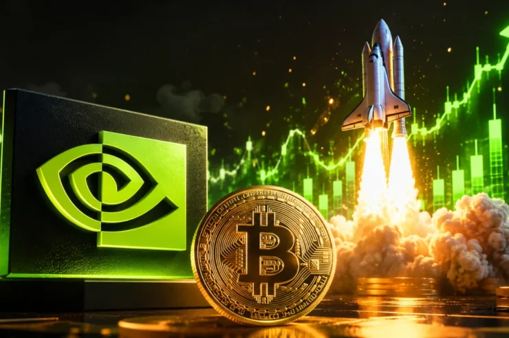 Nvidia พุ่ง 8% หลังผลประกอบการไตรมาสสองทุบสถิติ หนุน Bitcoin ทดสอบ $80,000