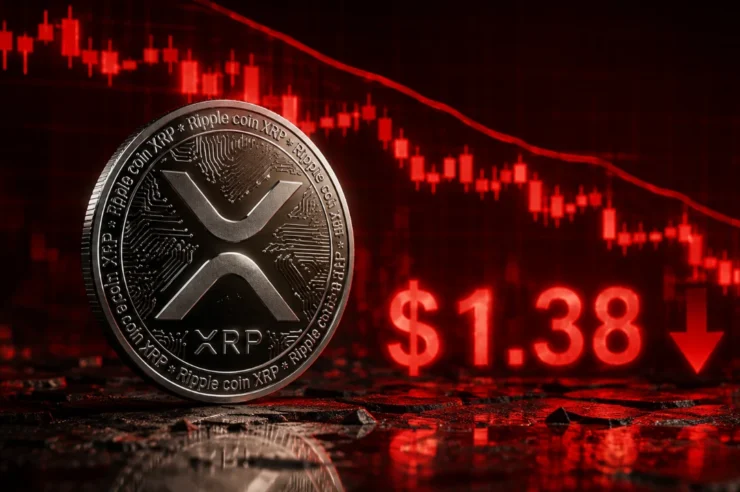 XRP ร่วงหนักแตะ $1.38 หลังประธาน FED ส่งสัญญาณเหยี่ยวคุมเงินเฟ้อกลางเวที Jackson Hole