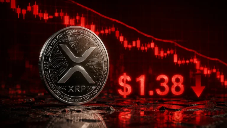 XRP ร่วงหนักแตะ $1.38 หลังประธาน FED ส่งสัญญาณเหยี่ยวคุมเงินเฟ้อกลางเวที Jackson Hole