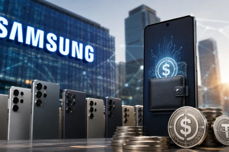 Samsung อาจเป็นผู้นำแจกจ่าย Stablecoin หลังเตรียมเพิ่มฟีเจอร์ใหม่ในสมาร์ทโฟน 800 ล้านเครื่อง