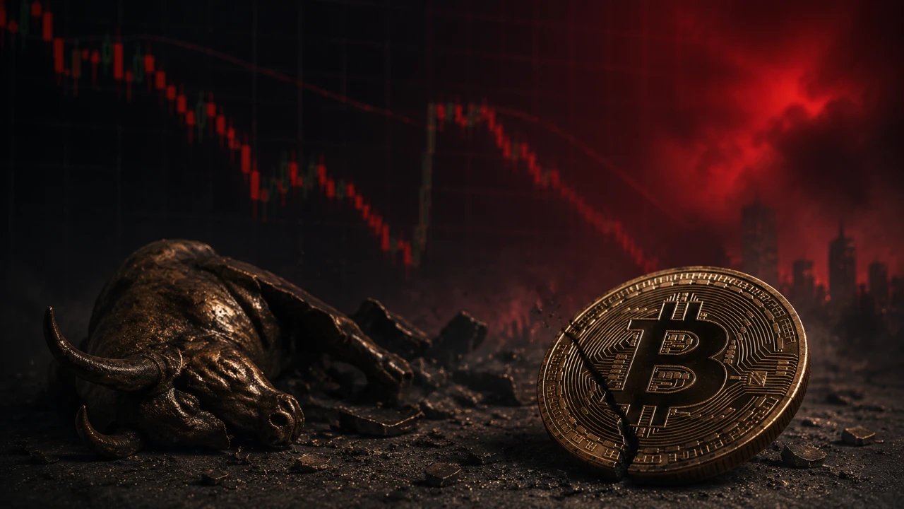 กราฟ Bitcoin ส่งสัญญาณว่าตลาดกระทิงจะไม่มีอีกแล้ว