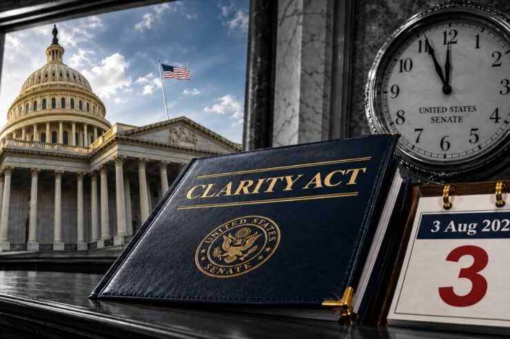CLARITY Act ส่อแววแท้ง? ร่างกฎหมายคริปโตหลุดตารางสภาวันนี้ ลุ้นระทึก 72 ชม. สุดท้าย