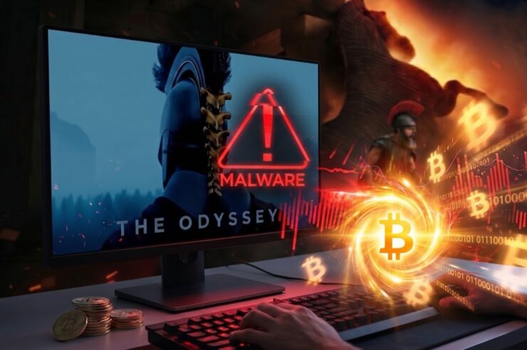 เตือนภัย มัลแวร์แฝงมากับหนังเถื่อน ‘Odyssey’ เล็งดูดเงินในกระเป๋าคริปโต