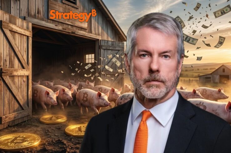 ขายหมูตัวเบ้อเริ่ม! Strategy เทขาย Bitcoin ที่ราคา $64,000 ชวดกำไรกว่า 703 ล้าน