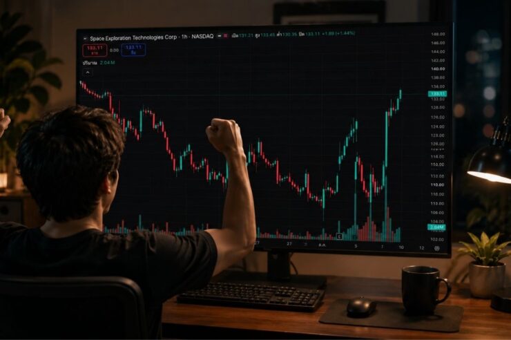 หุ้น SpaceX พุ่งกว่า 15% ทะลุ $130 หลังปลดล็อกหุ้น 911 ล้านหุ้นแต่ตลาดเชื่อมั่น ไม่โดนเทขาย