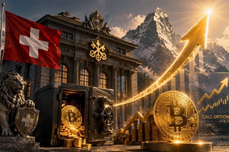 ธนาคารยักษษ์ใหญ่ในสวิส UBS เพิ่มสถานะ Call Option Bitcoin ETF พุ่ง 24 เท่าในไตรมาสเดียว