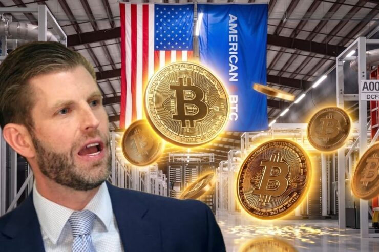 Eric Trump เผยโปรเจกต์ American Bitcoin ขุดบิตคอยน์ได้วันละ 13 BTC ฟันกำไรจุก 49%