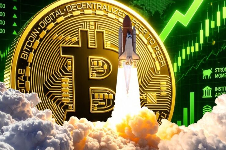 Bitcoin เขียวแสบตา พุ่งเฉียด $75,000 อย่างรุนแรง วิ่งขาขึ้นต่อเนื่องวันที่ 2 