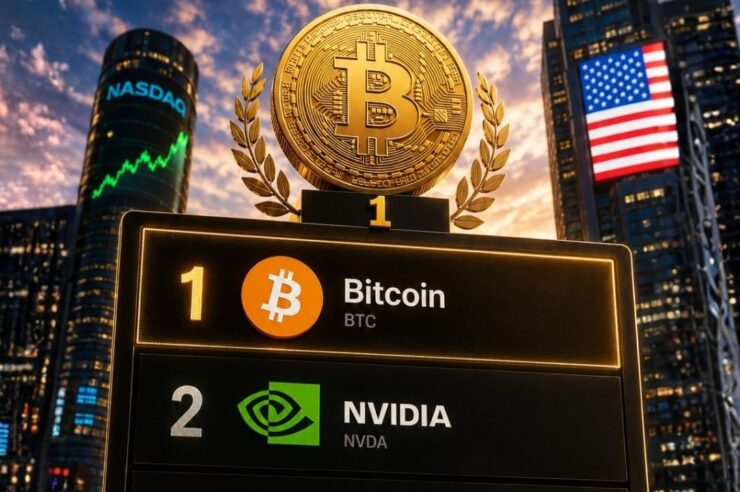 Bitcoin ทวงบัลลังก์ Nvidia ขึ้นแท่นสินทรัพย์ที่ให้ผลตอบแทนดีที่สุดในทศวรรษ